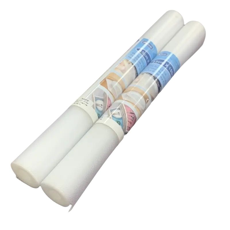 Anti-Slip Fridge & Shelf Mat | Waterproof & Washable Sheet for Kitchen, Drawer, Cabinet Use | White Color