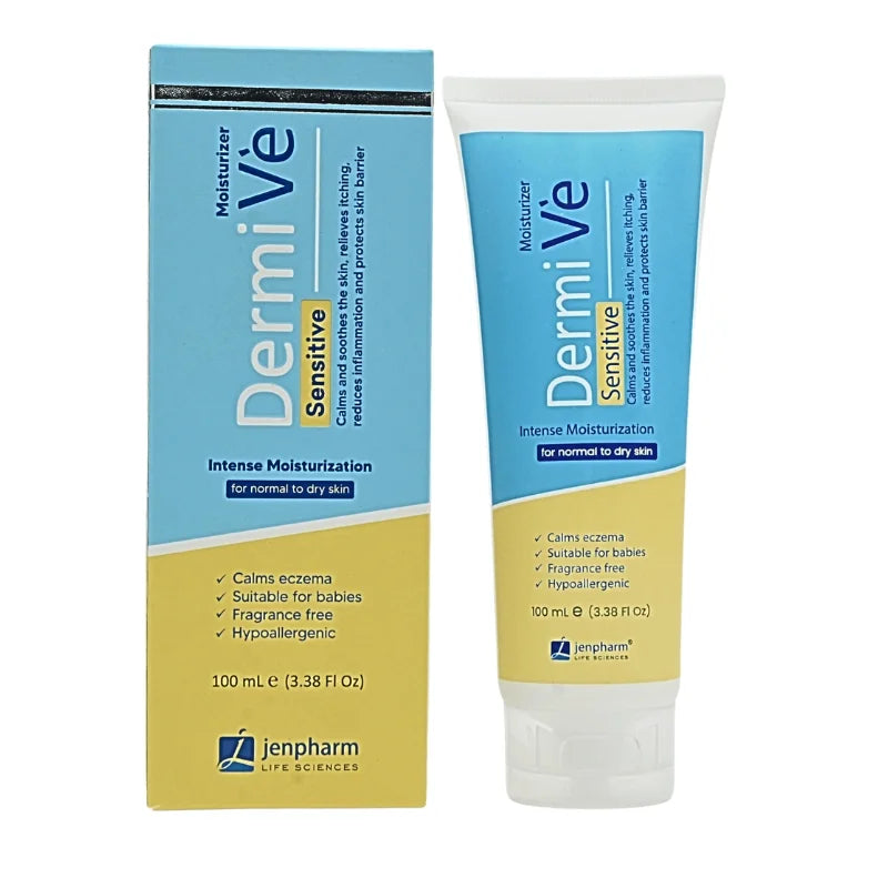 DermiVe Sensitive Moisturizing Lotion 100ml Normal to dry