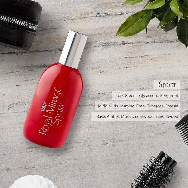 Royal Mirage Sport Eau De Cologne 120ml | Long-Lasting Unisex Perfume
