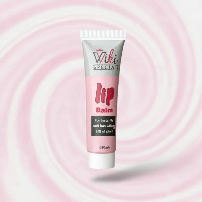Wiki Special Pink Color Lip Balm 20ml Moisturizing Natural Tint Smooth Hydrating Formula for Soft Lips