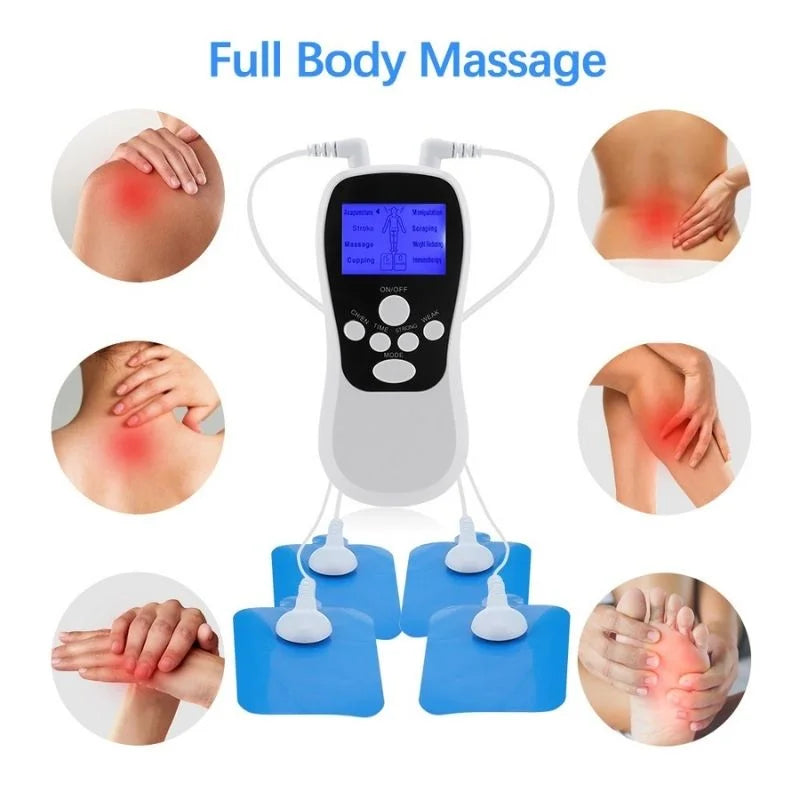 Digital Multifunctional Massager | Model BLD-610 | Multifunctional Electric Pulse Massager for Pain Relief, Muscle Relaxation & Body Massage