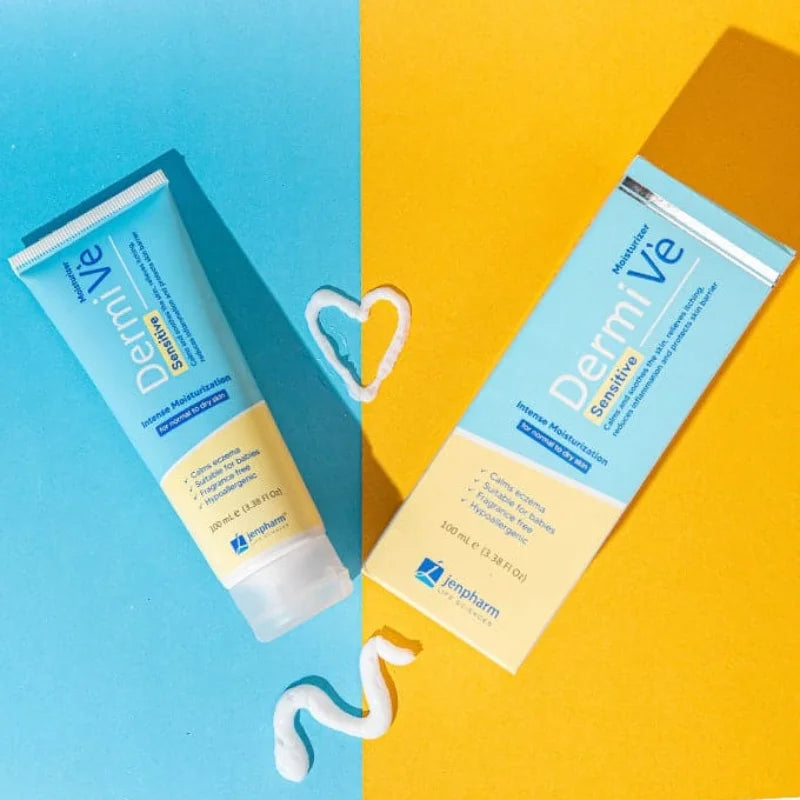 DermiVe Sensitive Moisturizing Lotion 100ml Normal to dry