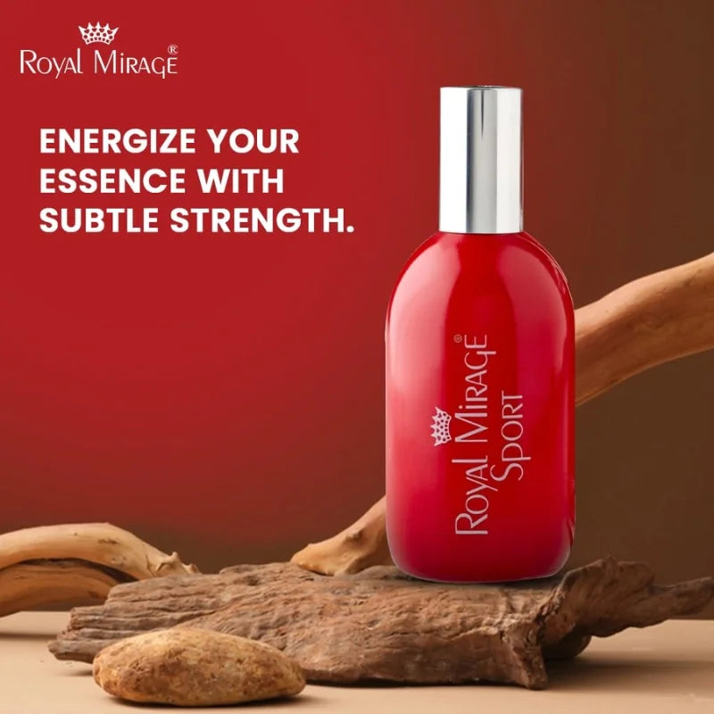 Royal Mirage Sport Eau De Cologne 120ml | Long-Lasting Unisex Perfume