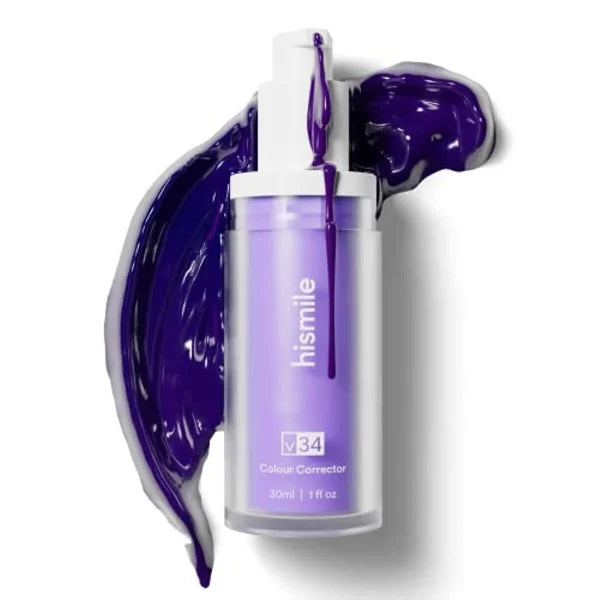 Hismile v34 Color Corrector Serum | Instant Teeth Brightening Solution | 30ml
